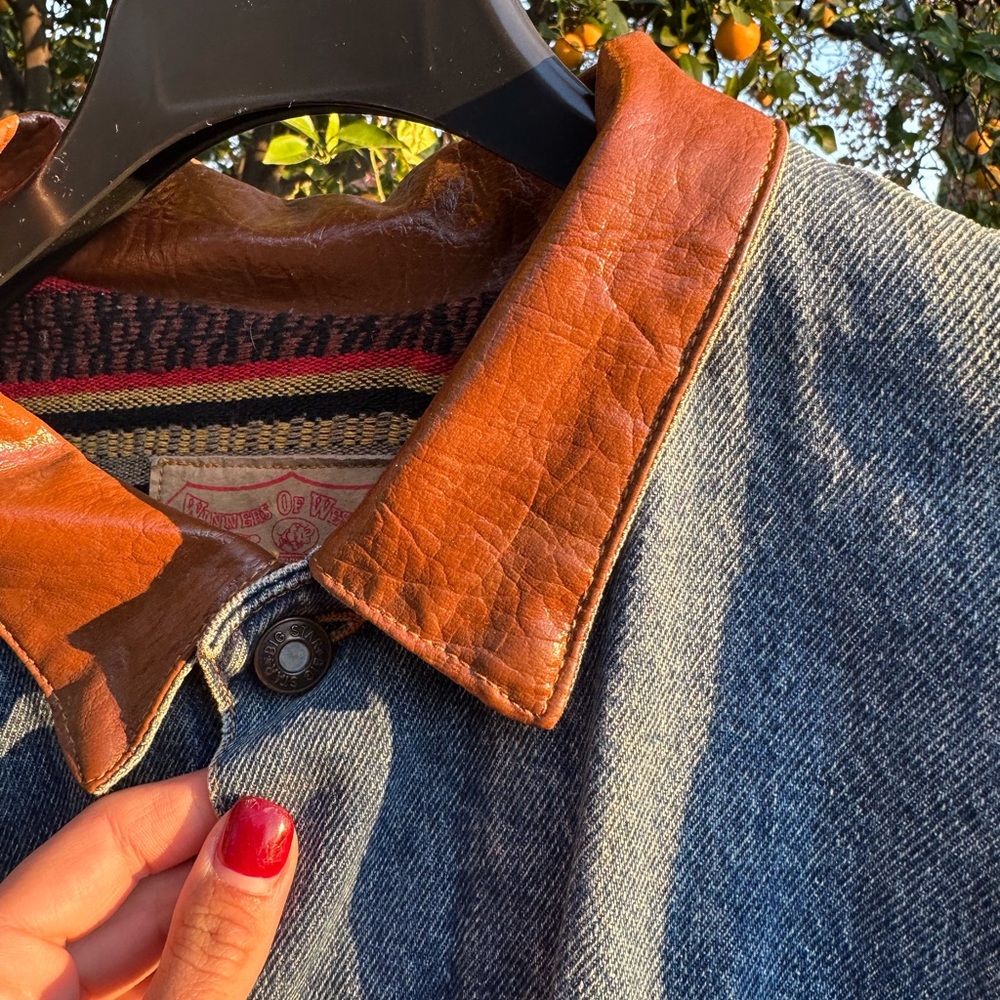 Vintage Big Star Jean Jacket with Retro Interior